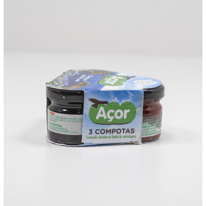 3 Compotas - Açor