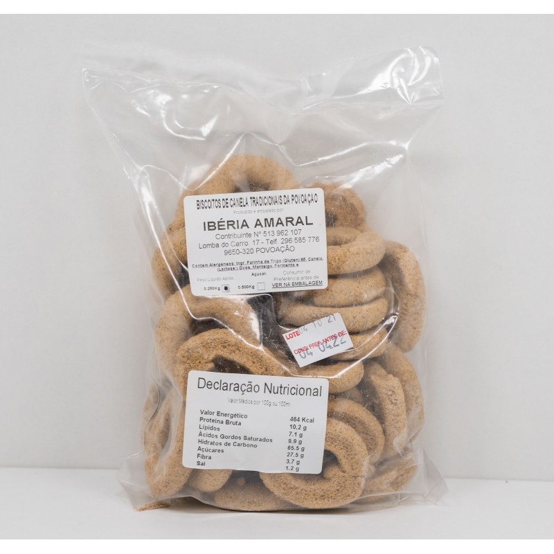 Biscoitos de Canela Tradicionais da Povoação - Ibéria Amaral