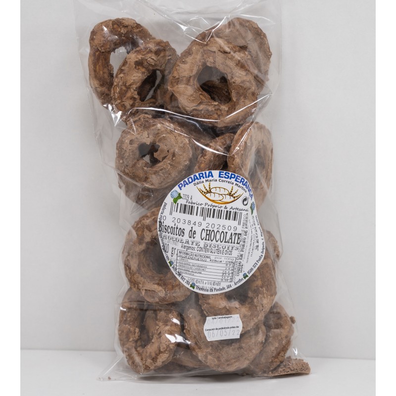 Biscoitos de Chocolate - Padaria Esperança