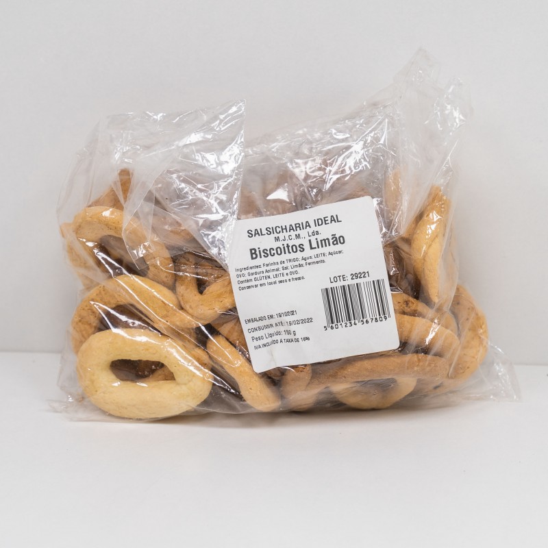 Biscoitos de Limão - Salsicharia Ideal