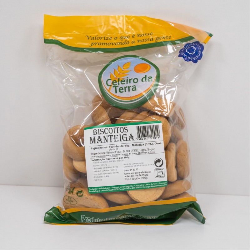 Biscoitos de Manteiga - Celeiro da Terra