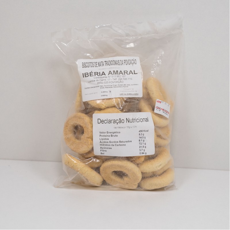 Biscoitos de Nata Tradicionais da Povoação - Ibéria Amaral