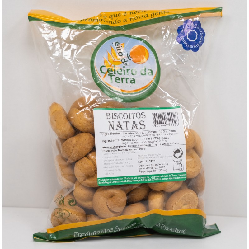 Biscoitos Natas - Celeiro da Terra