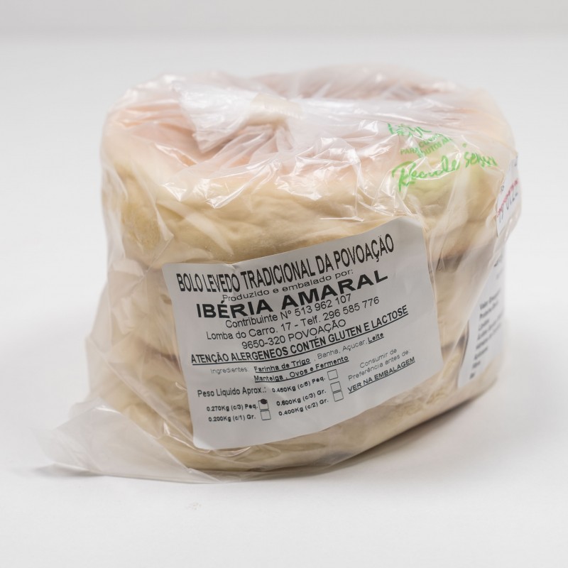 Bolo Lêvedo Tradicional da Povoação - Ibéria Amaral