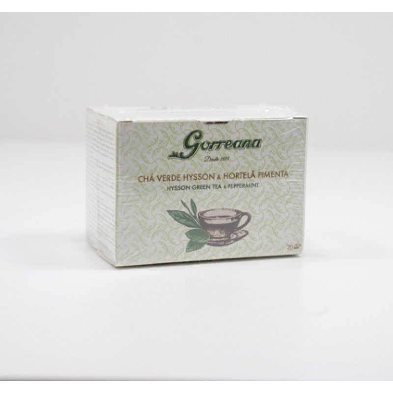 Chá Verde Hysson e Hortelã Pimenta - Gorreana