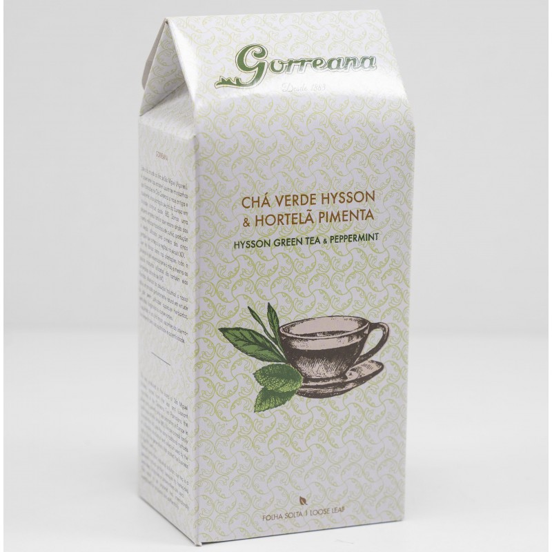 Chá Verde Hysson e Hortelã Pimenta - Gorreana