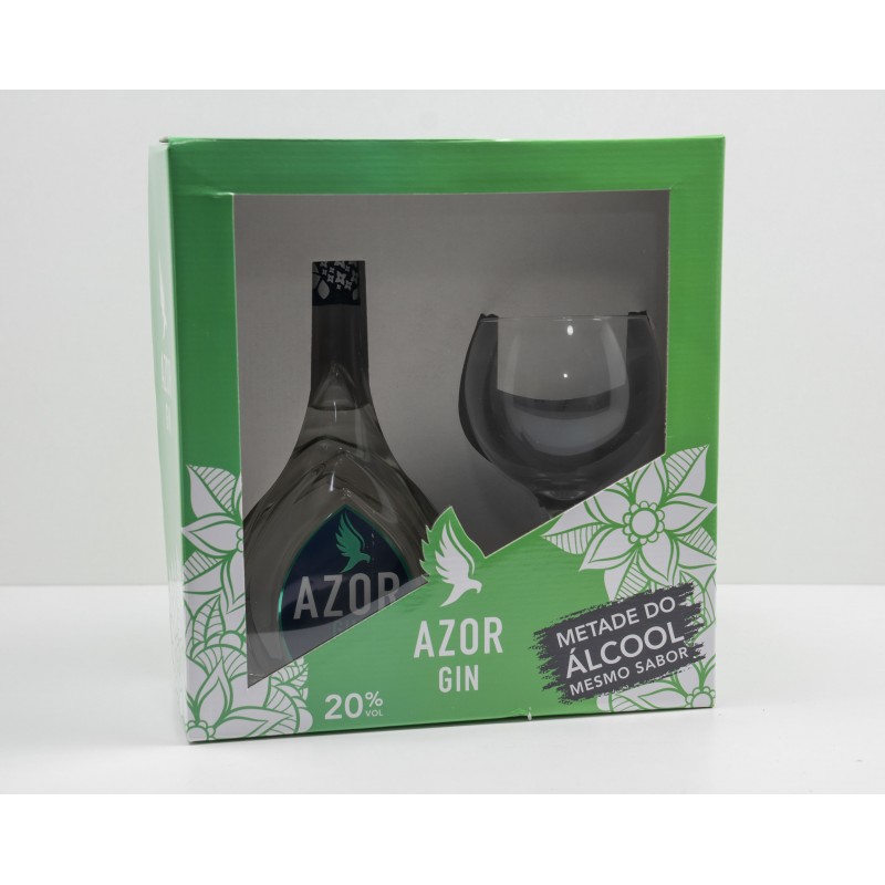 Conjunto Copo + Azor Gin