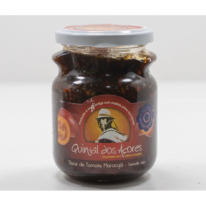 Doce de Tomate de Maracujá - Quintal dos Açores
