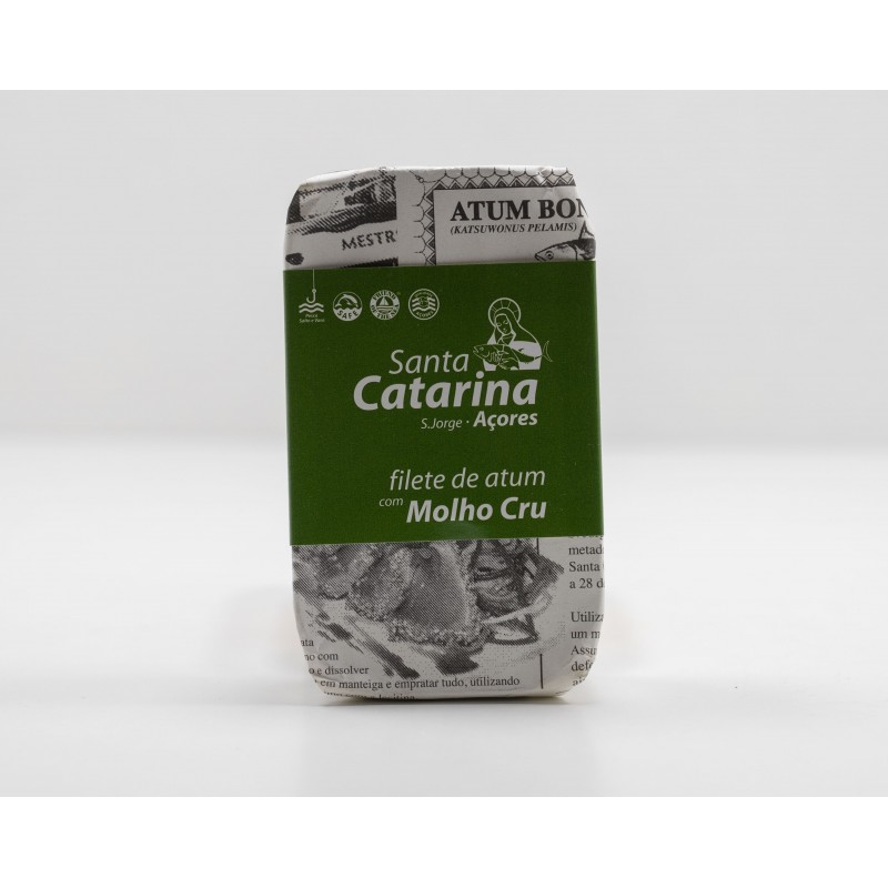 Filete de Atum com Molho Cru (120g) - Santa Catarina