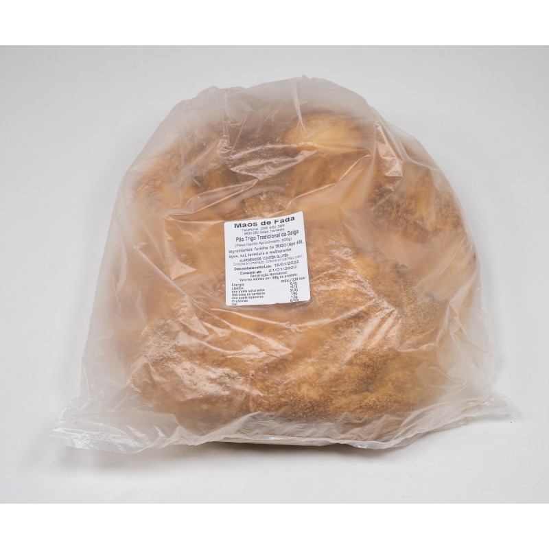 Pão de Trigo Tradicional Salga - Mãos de Fada