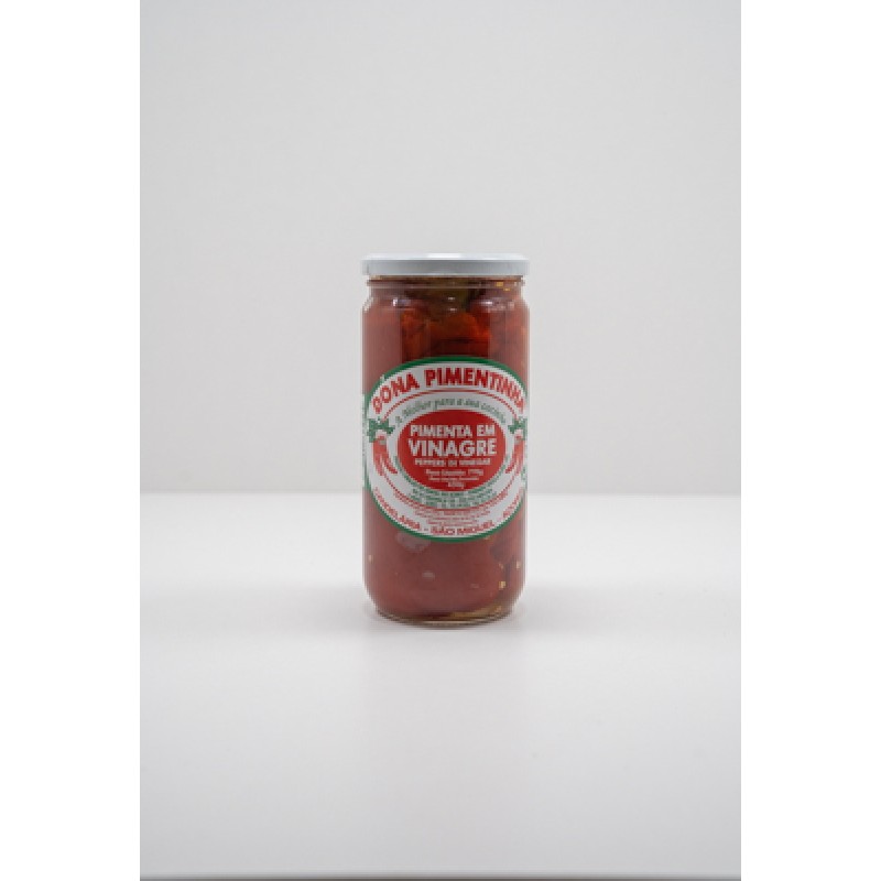 Pimenta em Vinagre 450g - Dona Pimentinha