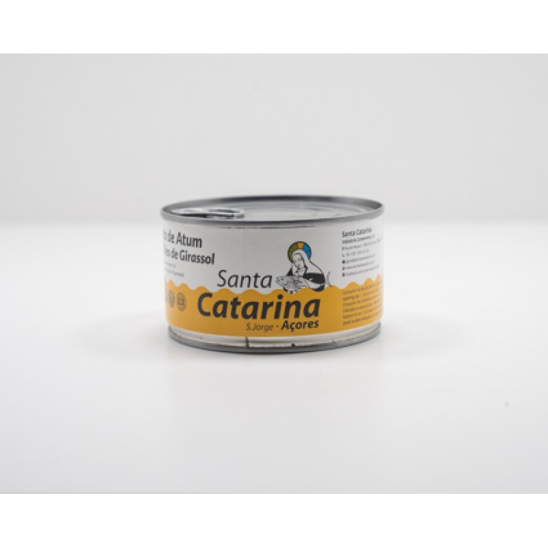 Posta de Atum em Óleo de Girassol - Santa Catarina (375g)
