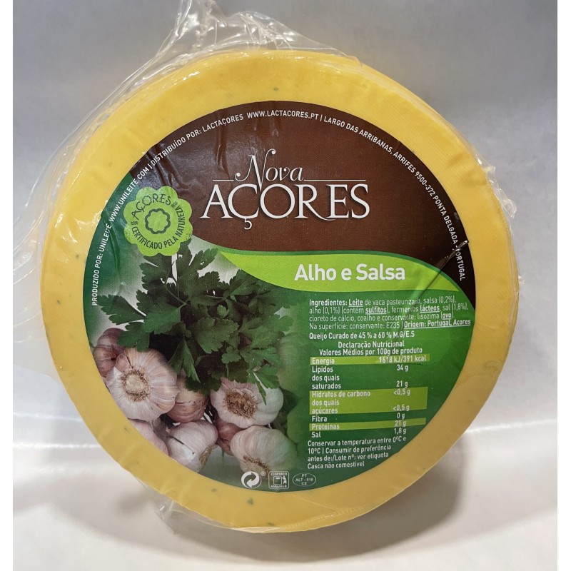 Queijo Alho e Salsa - Nova Açores